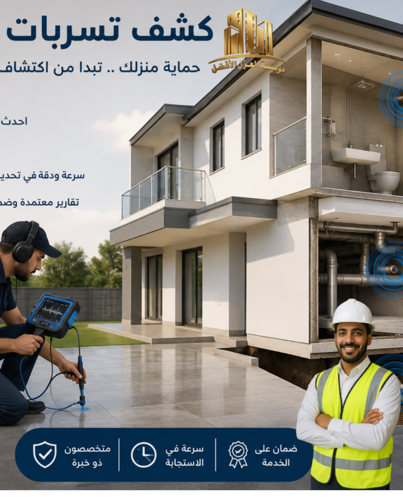 شركة كشف تسربات المياه بجد